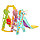 Горка Комплекс спортивный Pituso Жирафик горка, качели, баскетбольное кольцо UN-DW09 разноцветный, фото 2