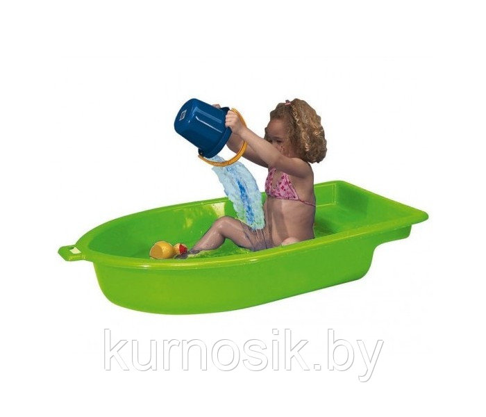 Детская песочница бассейн с крышкой Лодочка Paradiso Toys 118x79x22 см - фото 3 - id-p185063164