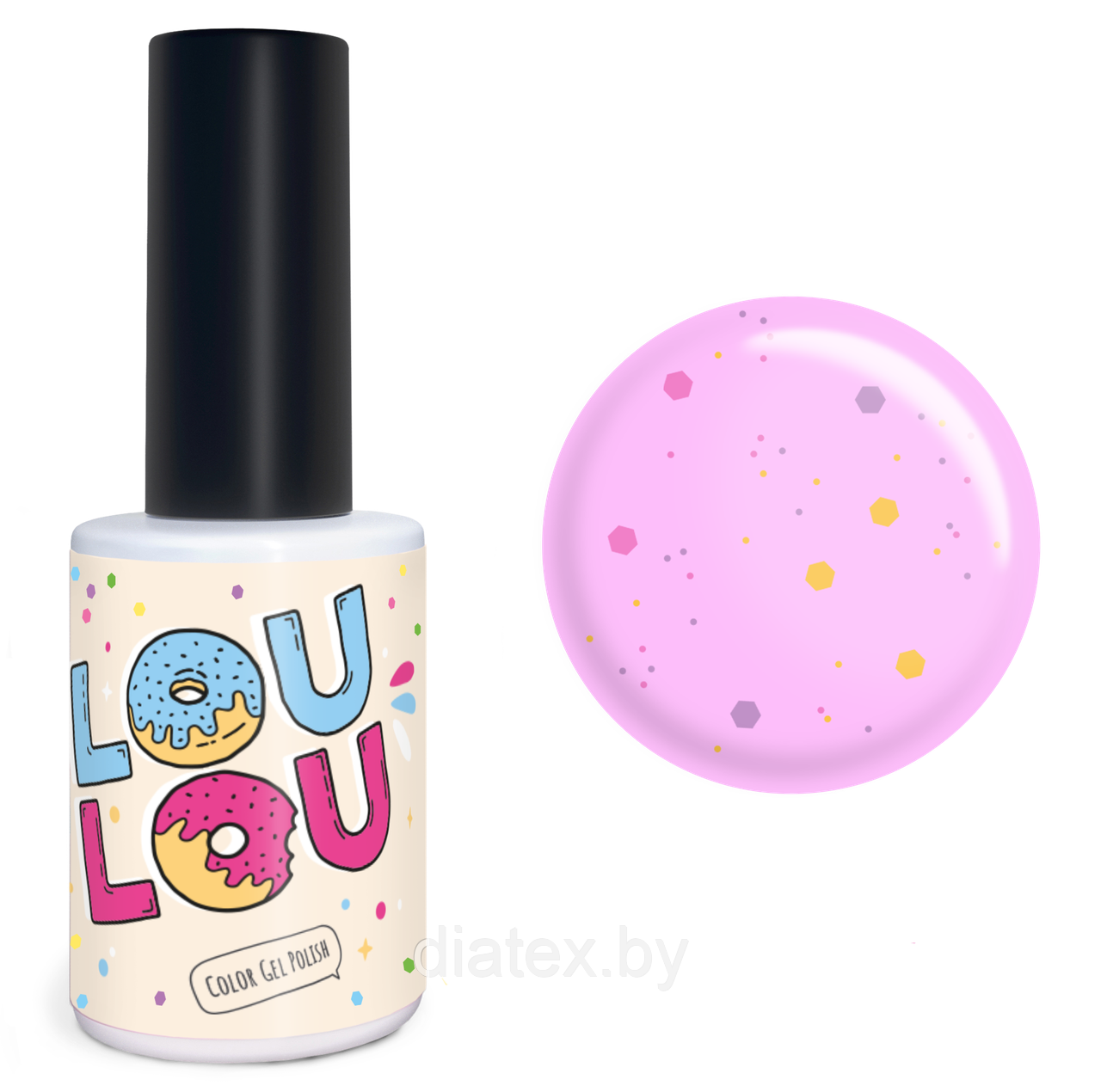 Гель-лак LOULOU “cf6” (10мл.) виноградный пунш