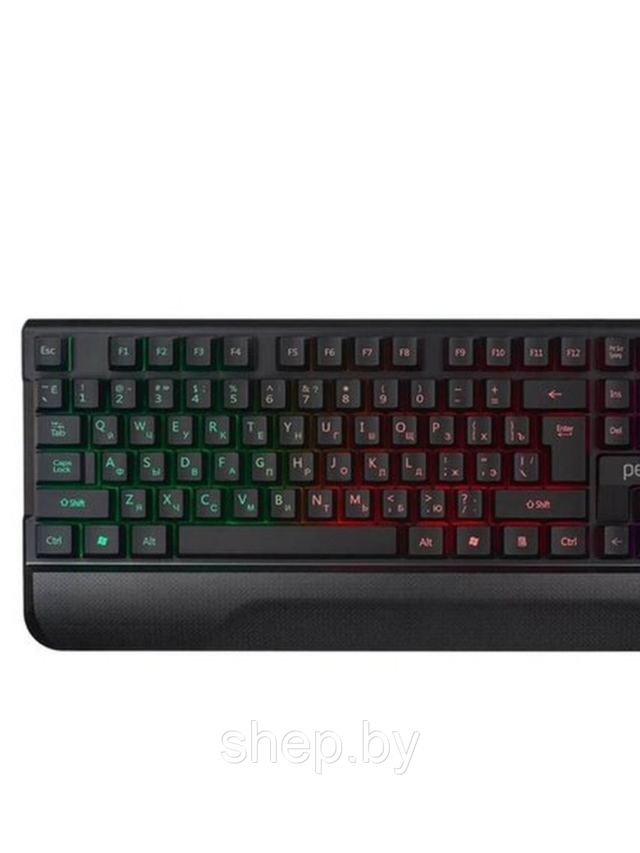 Клавиатура Perfeo WINNER (игровая) Multimedia, (с подсветкой 3 цветов) USB, черная (PF_B4892) - фото 3 - id-p185065721
