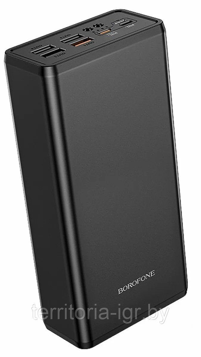 Внешний аккумулятор power bank BJ11A 40000mAh 3А черный Borofone - фото 6 - id-p185066658