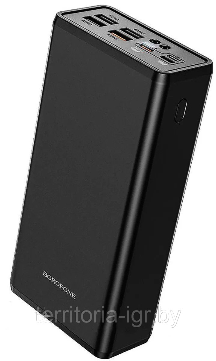 Внешний аккумулятор power bank BJ11A 40000mAh 3А черный Borofone - фото 7 - id-p185066658