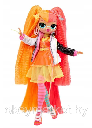 Кукла LOL OMG Fierce Neonlicious Fashion 585268, фото 3