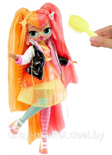 Кукла LOL OMG Fierce Neonlicious Fashion 585268 - фото 4 - id-p185068649