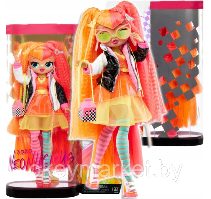 Кукла LOL OMG Fierce Neonlicious Fashion 585268, фото 2