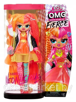 Кукла LOL OMG Fierce Neonlicious Fashion 585268, фото 2