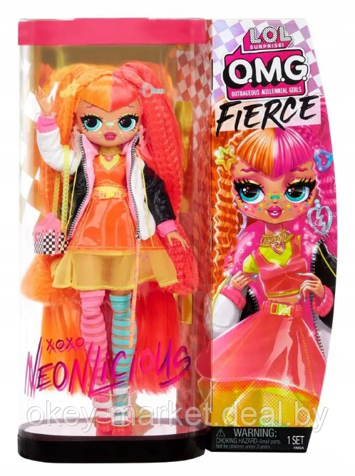 Кукла LOL OMG Fierce Neonlicious Fashion 585268 - фото 2 - id-p185068649