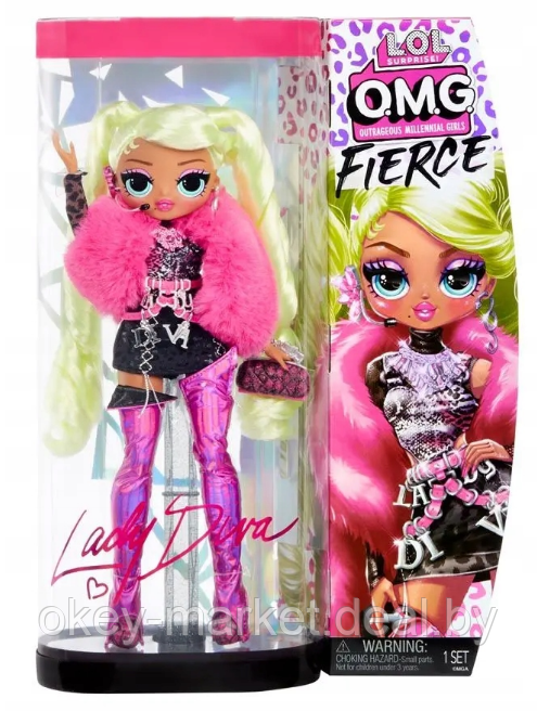 Кукла LOL OMG Fierce Lady Diva Fashion 585275 - фото 2 - id-p185069286