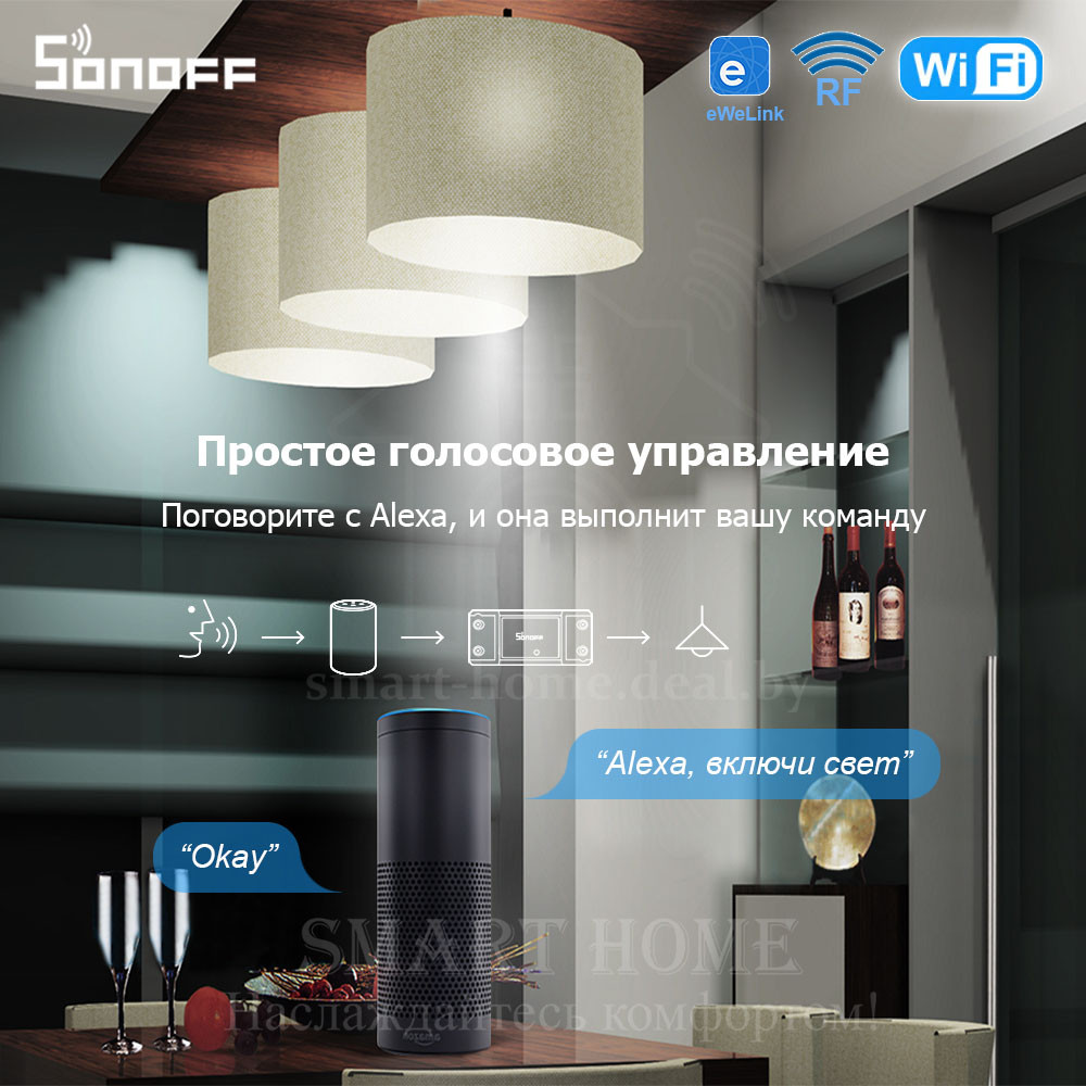 Sonoff Basic RF R2 ETL (умное Wi-Fi + RF реле) - фото 7 - id-p185081729