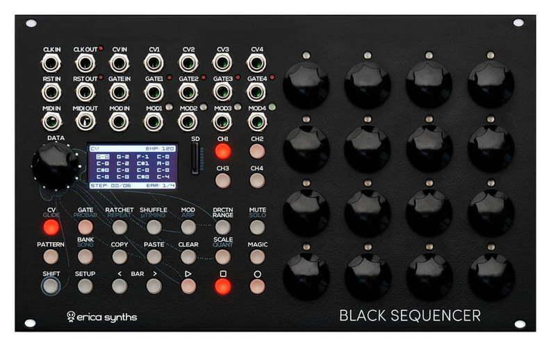 Синтезаторный модуль Erica Synths Black Sequencer