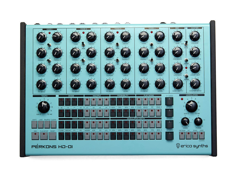 Драм-машина Erica Synths Pérkons HD-01