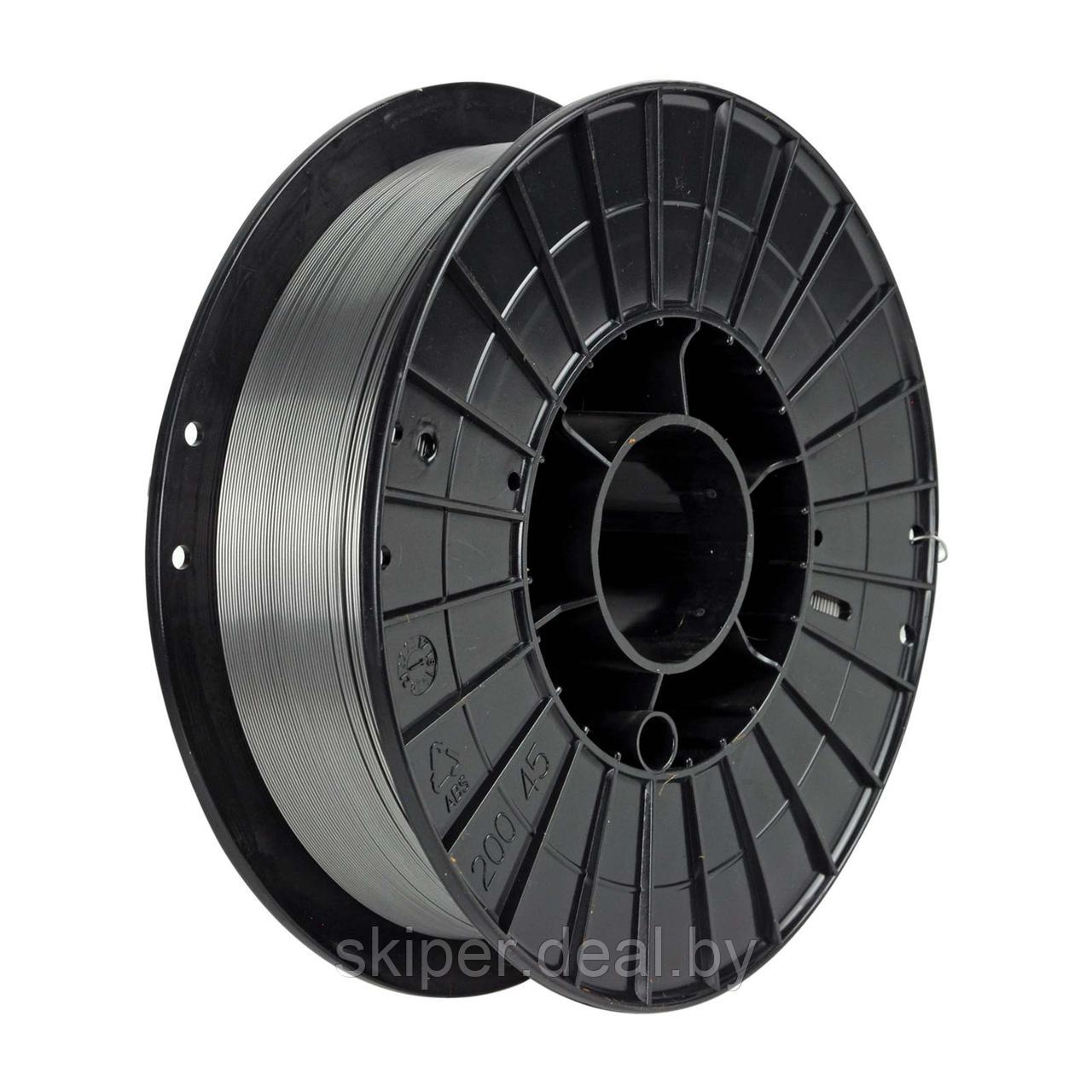 Проволока OLIVER 0,8 мм Св-08Г2С-П, полированная, диаметр кассеты 200 мм (5 кг) - фото 1 - id-p185081861