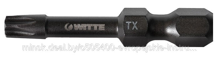 Бита ударная WITTE MAXX IMPACT 1/4" T15х38 мм - фото 1 - id-p162121302