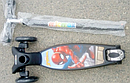 Различные цвета! Детский трехколесный самокат Scooter МАКСИ MAXI мультяшка со светящимися колесами, фото 2