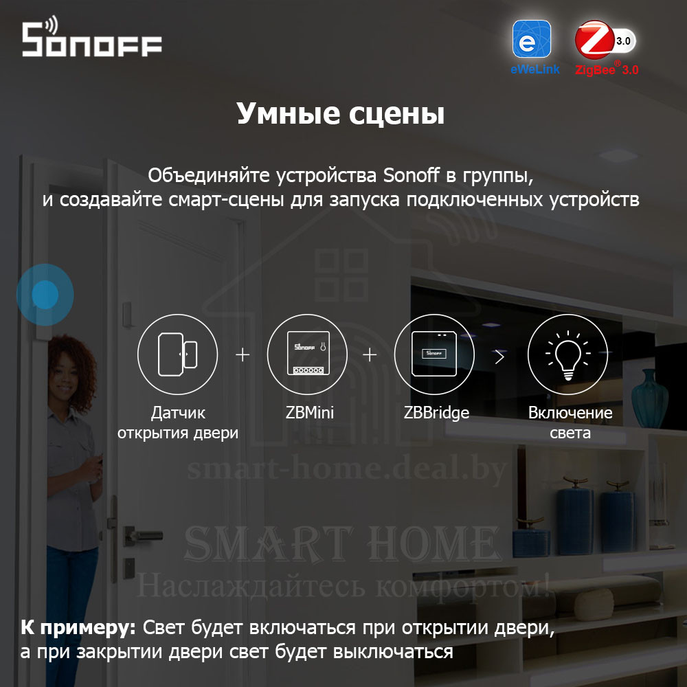 Sonoff ZBMini (умное ZigBee реле) - фото 3 - id-p185090869