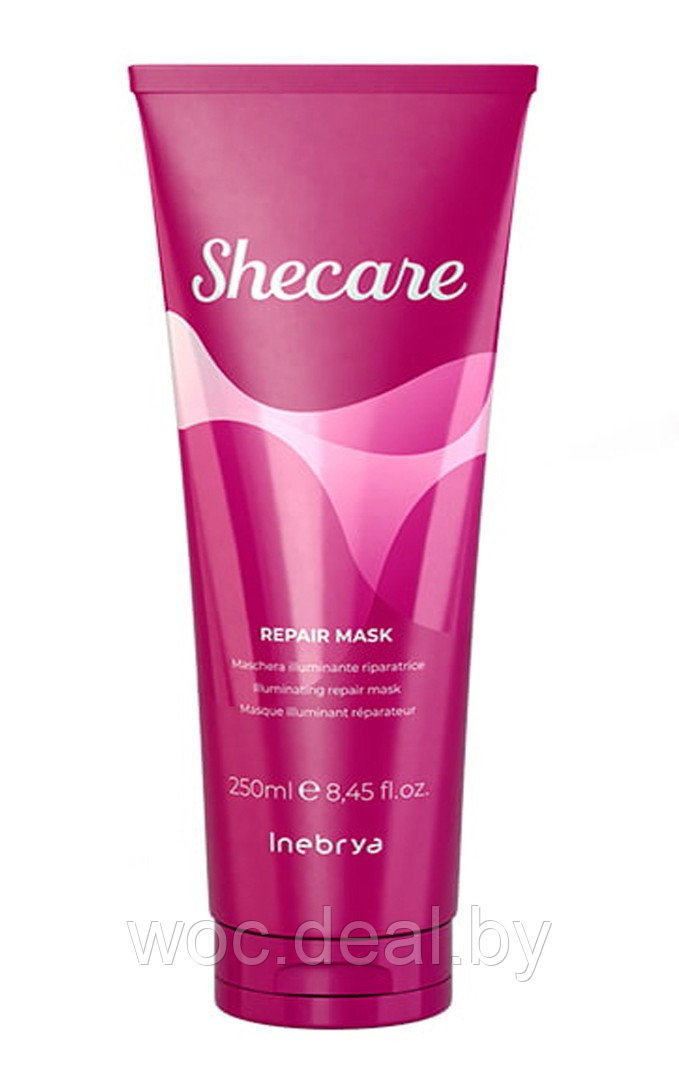 Inebrya Восстанавливающая маска для поврежденных волос Repair Shecare Ice Cream, 250 мл - фото 1 - id-p167432586