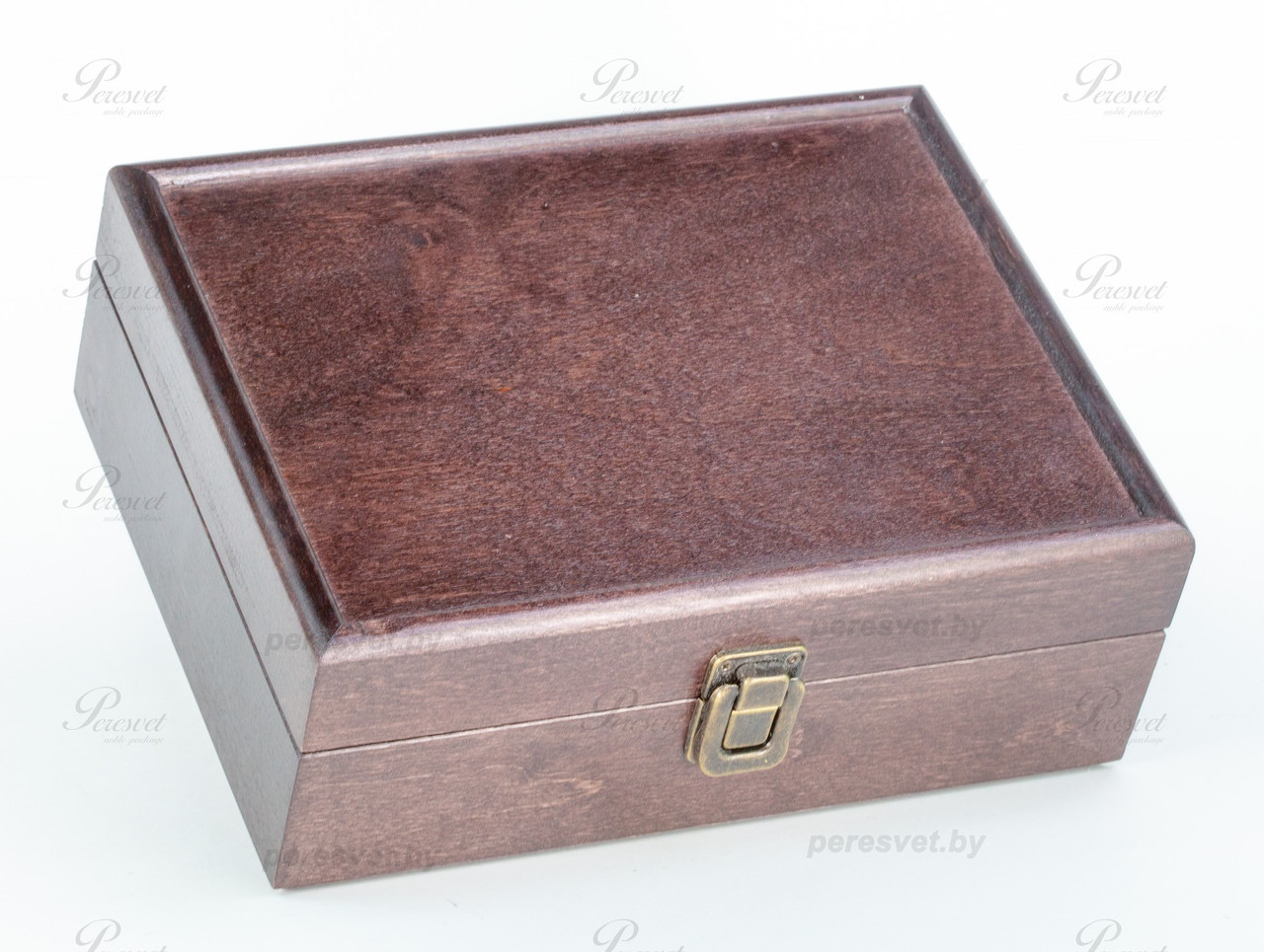 Коробка для чайных пакетиков массив березы стандартная венге - фото 1 - id-p185107342
