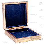 Подарочная дубовая коробка для ожерелья с ложементом, фото 5