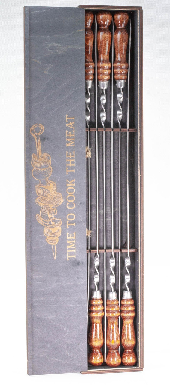Подарочный набор Шампуры в кейсе Cosmo - фото 5 - id-p185107493