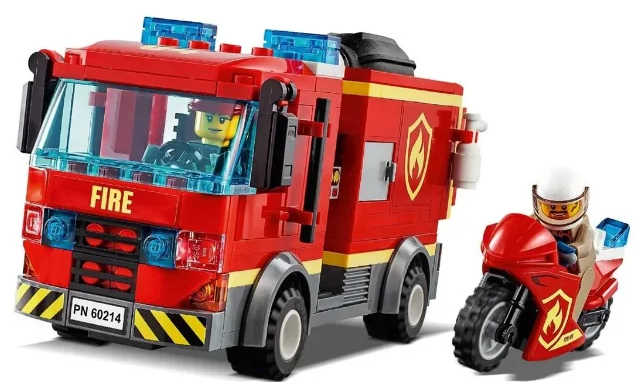 Детский Конструктор Lari City "Пожар в бургер-кафе", 345 деталей, аналог LEGO, арт.11213 - фото 3 - id-p185109187