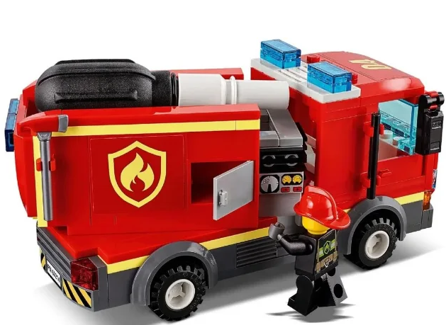 Детский Конструктор Lari City "Пожар в бургер-кафе", 345 деталей, аналог LEGO, арт.11213 - фото 5 - id-p185109187