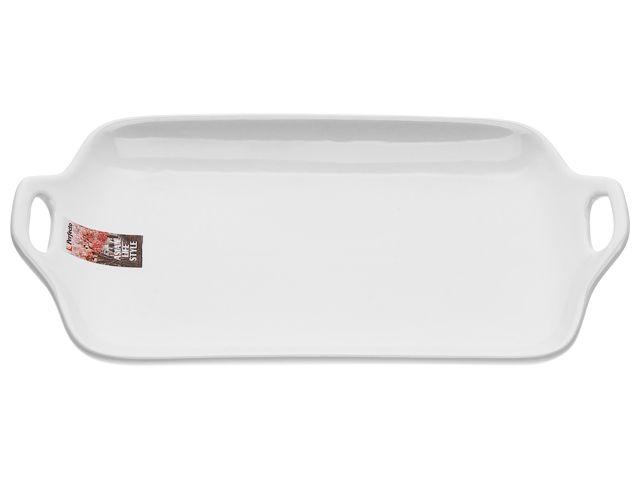 Блюдо керамическое, 29х17х4.5 см, серия ASIAN, белое, PERFECTO LINEA - фото 1 - id-p185109680