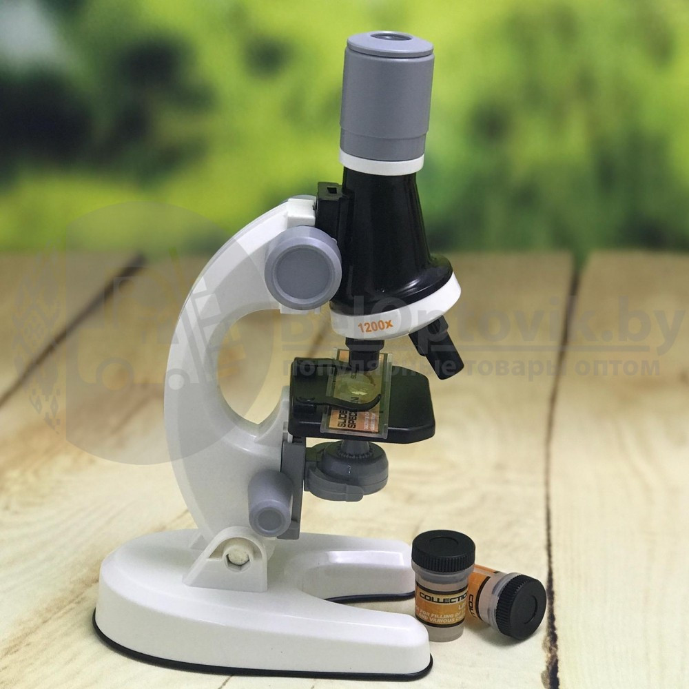 Детский набор "Юный биолог" Микроскоп Scientific Microscope с приборами для опыта - фото 7 - id-p185111682