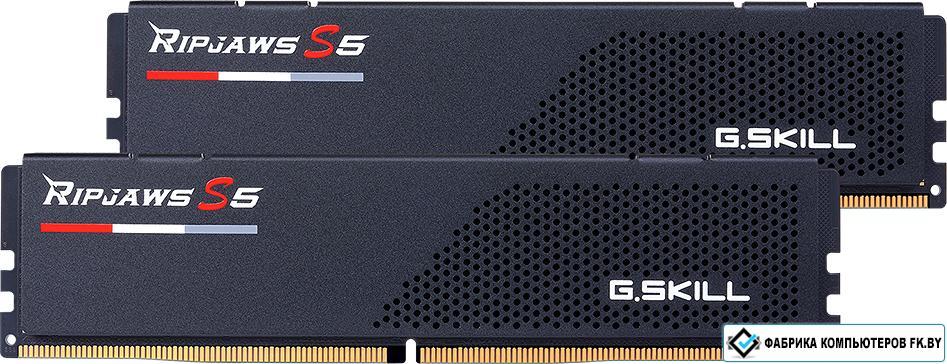 Оперативная память G.Skill Ripjaws S5 2x16ГБ DDR5 6000 МГц F5-6000J3238F16GX2-RS5K - фото 1 - id-p185104272