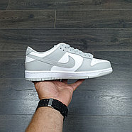 Кроссовки Wmns Nike Dunk Low Grey White, фото 2