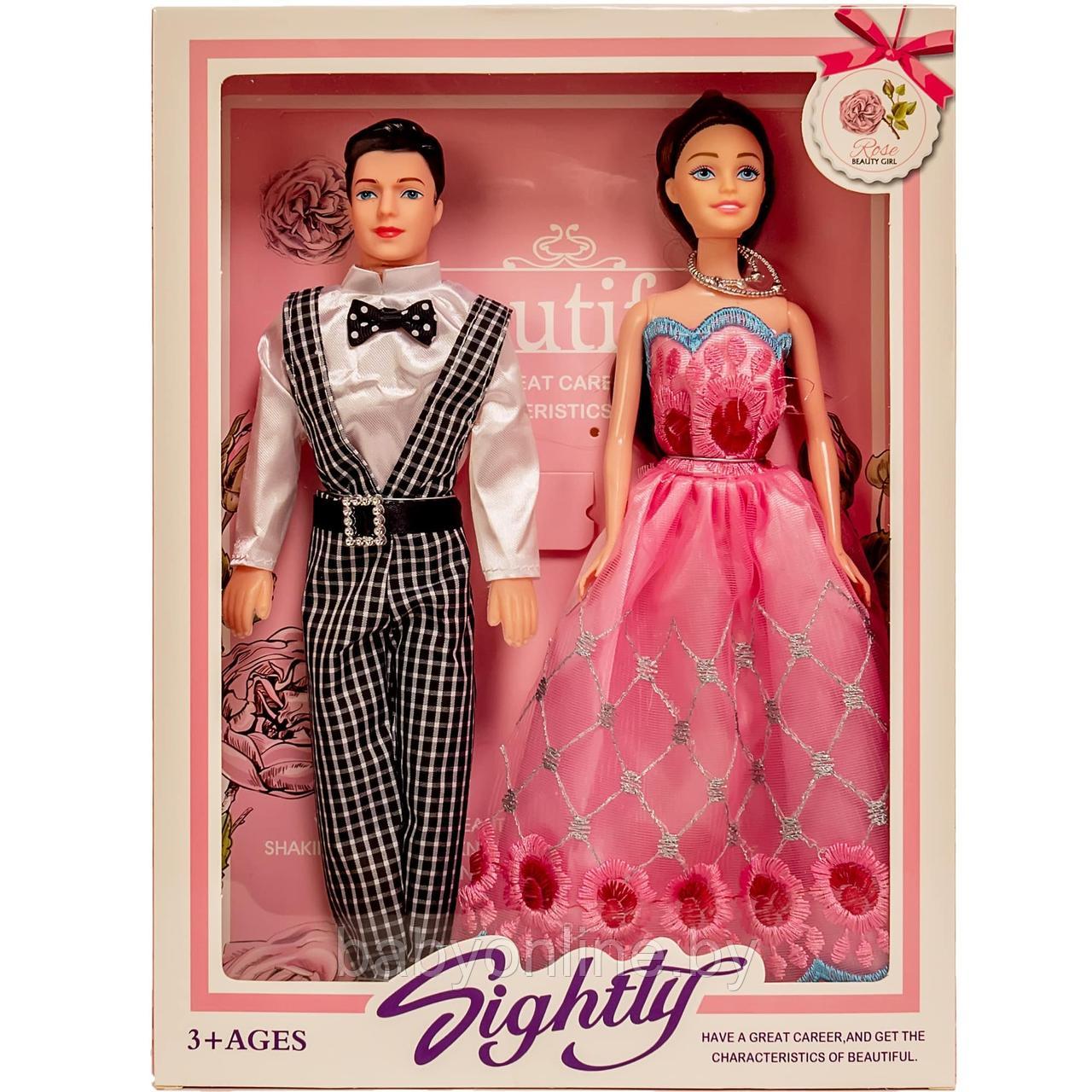 Набор кукла Барби с Кеном Молодая пара арт E004B-2