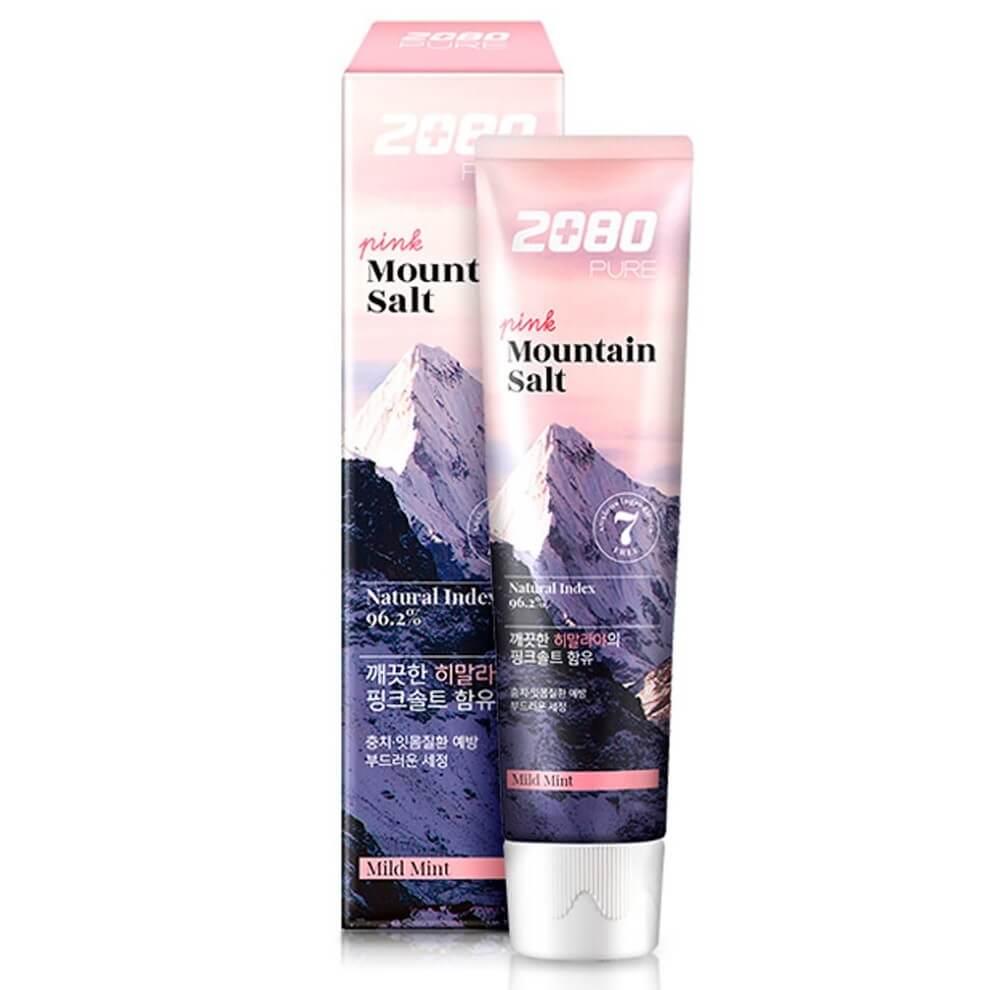 Зубная паста Розовая Гималайская соль 2080 Dental Clinic Pink Mountain Salt Toothpaste - 120 гр
