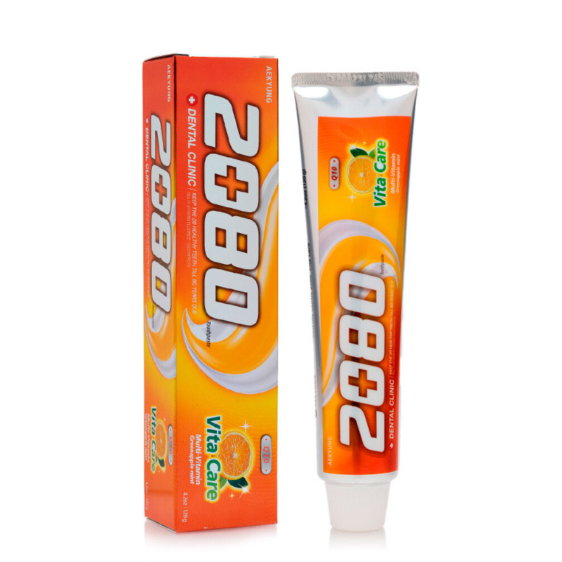Зубная паста витаминный уход 2080 Dental Clinic Vita Care Toothpaste - 120 гр