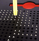 Магнитный планшет для рисования Magnetic 380 шариков (Размер 21х17см), фото 7