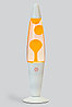 Лава лампа White оранжевый воск 42 см., фото 2
