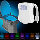 Цветная LED подсветка для унитаза (туалета) с датчиком движения Light Bowl, фото 3