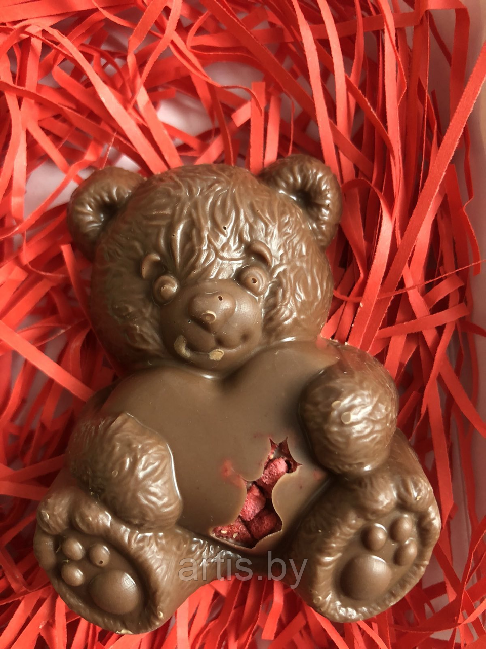 Фигурный шоколад с орехами и вареной сгущенкой - фото 9 - id-p185125390
