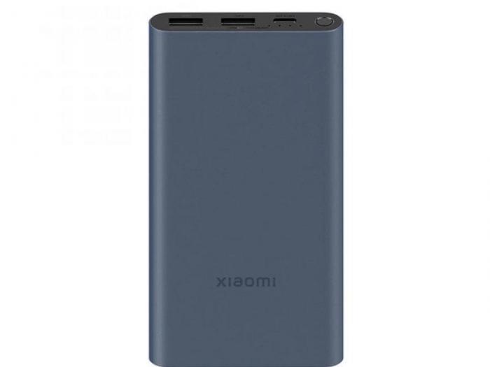 Повербанк внешний аккумулятор Xiaomi Mi Power Bank 10000mAh черный пауэрбанк для зарядки телефона - фото 1 - id-p185055157