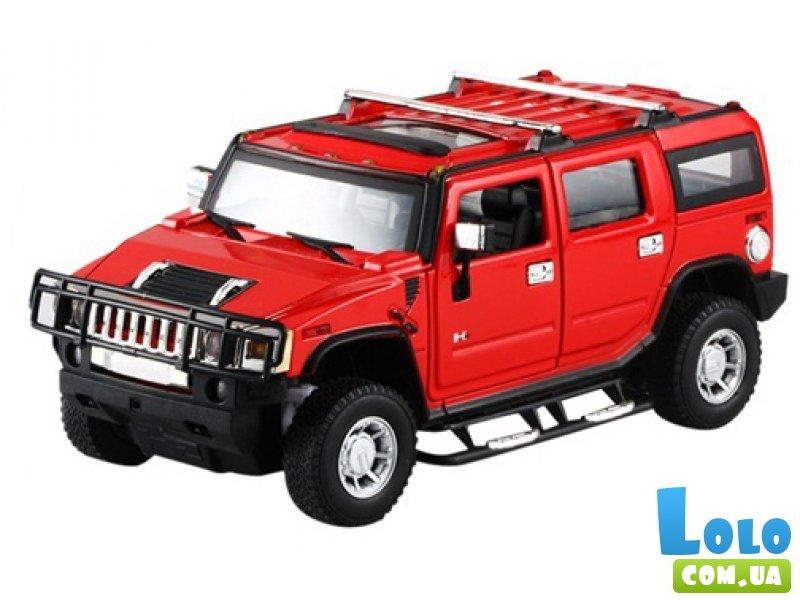 Машинка металлическая на радиоуправлении Meizhi Hummer Хаммер H2 MZ-25020A, откр. двери 1:24 - фото 8 - id-p185135952