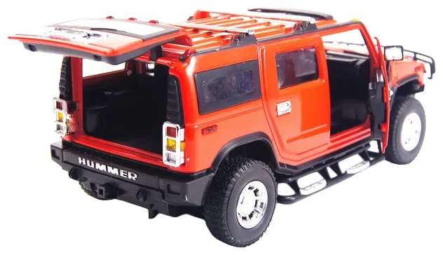 Машинка металлическая на радиоуправлении Meizhi Hummer Хаммер H2 MZ-25020A, откр. двери 1:24 - фото 9 - id-p185135952