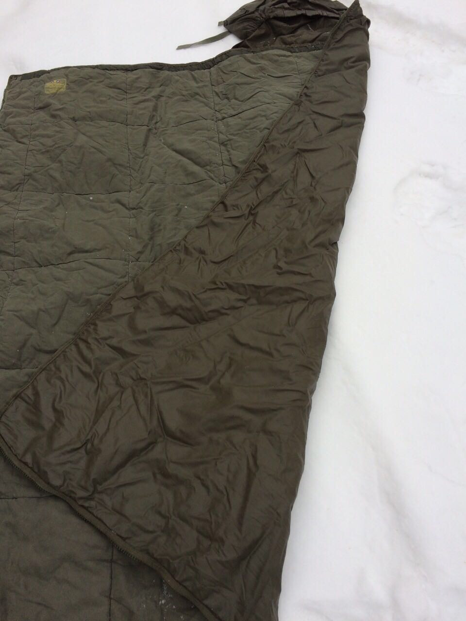 Спальный мешок-одеяло армии Франции, зимний, б/у. - фото 4 - id-p185139985