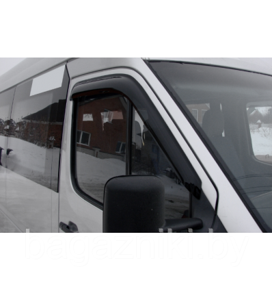 Ветровики клеящиеся Auto Plex Mercedes Sprinter 1995-2006  (2шт)