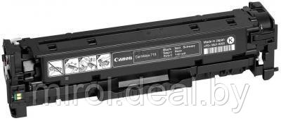 Тонер-картридж Canon 718BK (2662B002) - фото 1 - id-p185150041