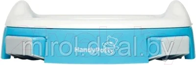 Дорожный горшок Roxy-Kids HandyPotty дорожный / HP-250B - фото 4 - id-p185151962