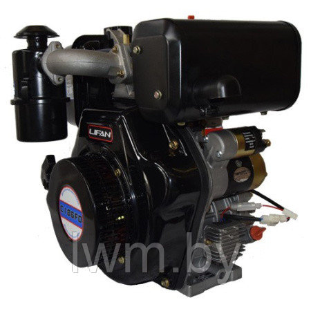 Двигатель дизельный Lifan C186F-D (вал 25мм) 10 л.с., 6А - фото 1 - id-p185158950