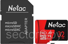 Карта памяти Netac P500 Extreme Pro 32GB NT02P500PRO-032G-R (с адаптером)