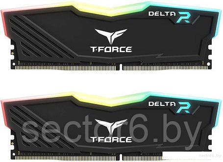 Оперативная память Team T-Force Delta RGB 2x32ГБ DDR4 3200 МГц TF3D464G3200HC16CDC01, фото 2