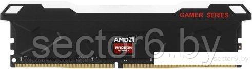 Оперативная память AMD Radeon R7 Performance RGB 8ГБ DDR4 2666 МГц R7S48G2606U2S-RGB