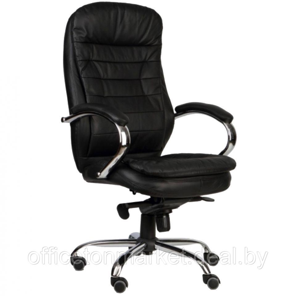 Кресло для руководителя "Valencia", экокожа, металл, черный - фото 1 - id-p185104310