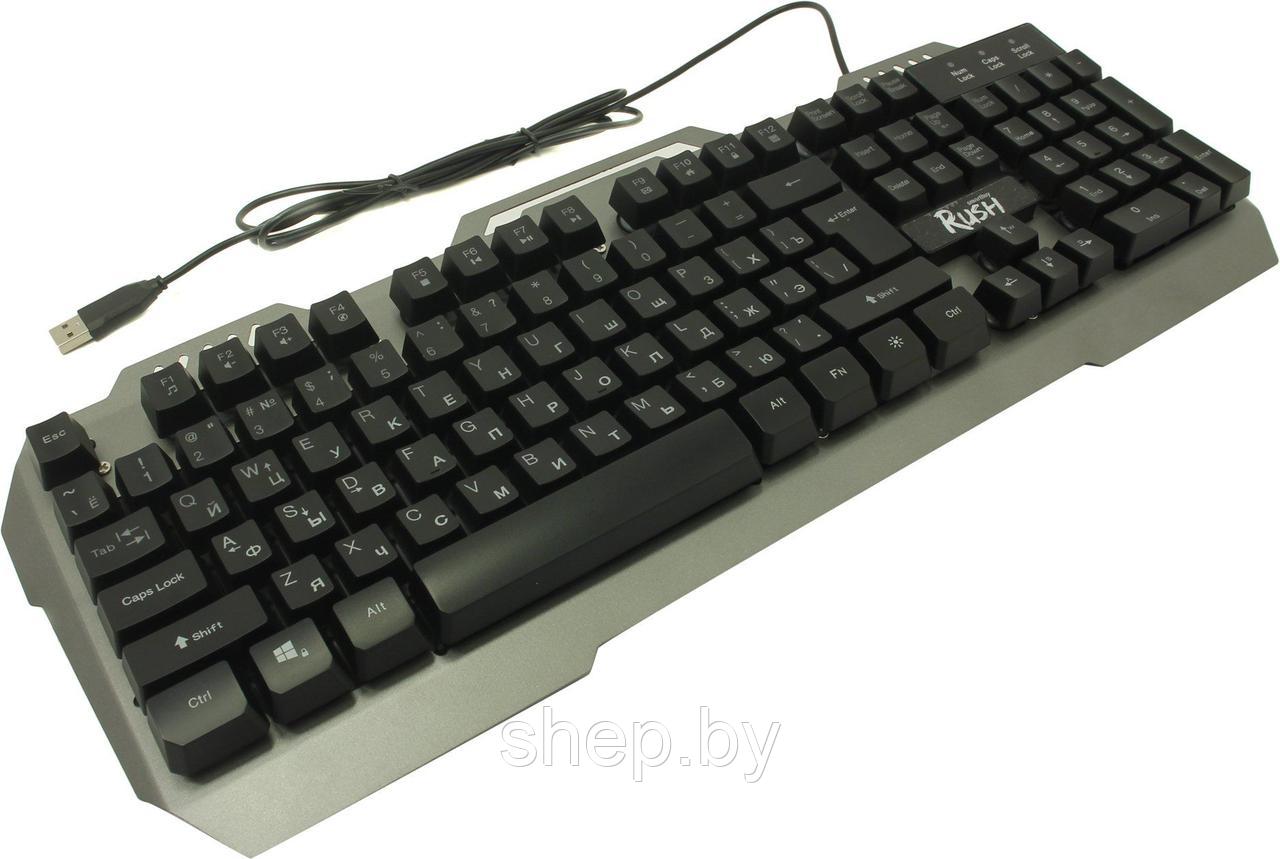 Клавиатура Smartbuy игровая (SBK-354GU-K) RUSH Metal Hearth (металлическое основание) USB Черная - фото 8 - id-p185168386