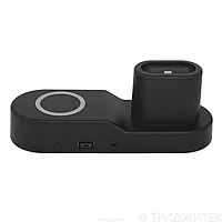 Зарядная станция 4 в 1 для Apple Watch/AirPods/iPhone/iPad универсальная 36W (черная/коробка)